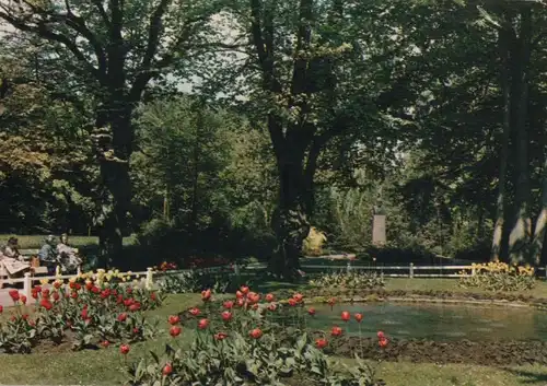 Husum - Im Schloßpark - 1964