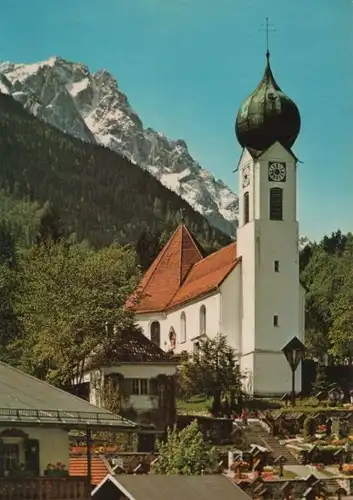 Grainau - mit Zugspitze - ca. 1980