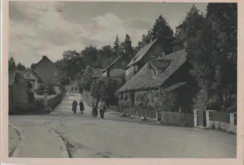 Schierke - Dorfstraße - 1954