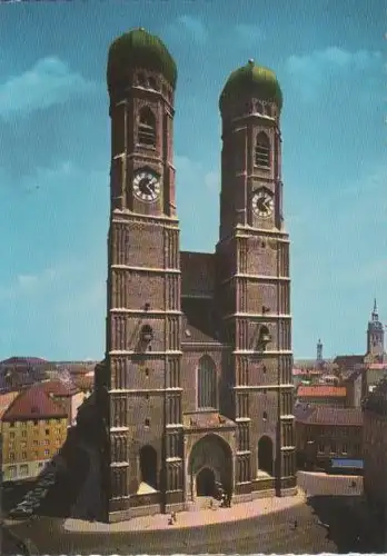 München - Die bekannte Frauenkirche - ca. 1975