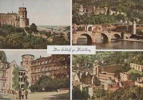 Das Schloß zu Heidelberg - ca. 1965