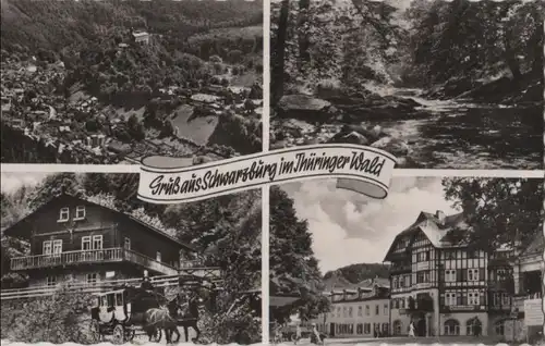 Schwarzburg - mit 4 Bildern - 1957