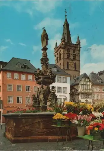 Trier - Marktbrunnen - 1972