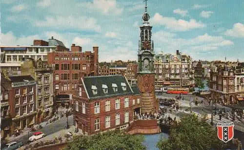 Niederlande - Niederlande - Amsterdam - Münzplatz - ca. 1965