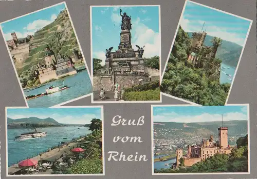 Rhein - mit 5 Bildern - 1965