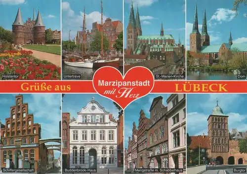 Lübeck - Marzipanstadt mit Herz - ca. 1995