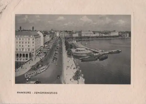 Hamburg - Jungfernstieg - ca. 1955