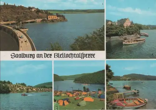 Saalburg-Ebersdorf - an der Bleilochtalsperre - ca. 1985