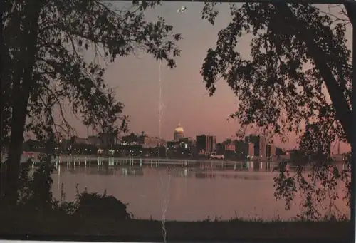 USA - USA - Madison - Sunrise view of downtown - ca. 1985