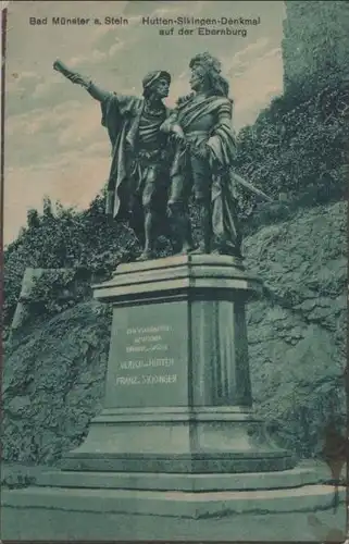 Bad Münster am Stein-Ebernburg - Hutten-Sikingen-Denkmal - 1927