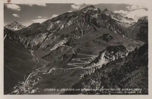 Österreich - Österreich - Stuben - Arlberg-Flexenstraße - ca. 1950