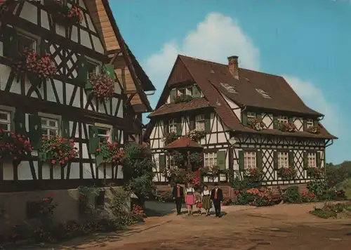Sasbachwalden - alte Häuser - 1971