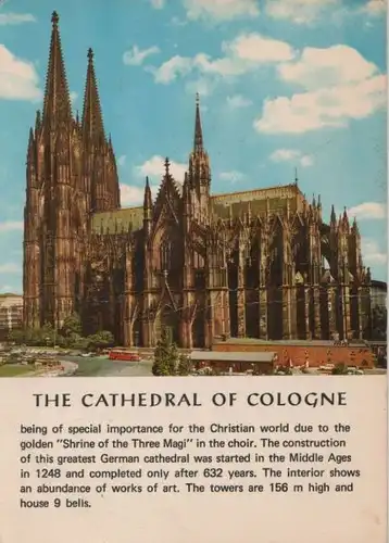 Köln - Cologne, Cathedral - 1976