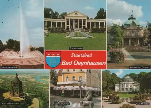 Bad Oeynhausen - u.a. Kurhaus und Casino - 1983
