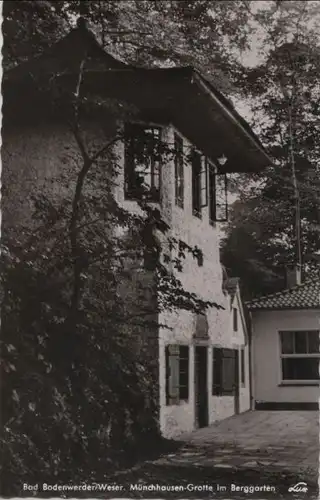 Bodenwerder - Münchhausen-Grotte im Berggarten - ca. 1960