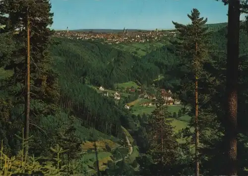 Freudenstadt - Blick vom Friedrichstal - 1965