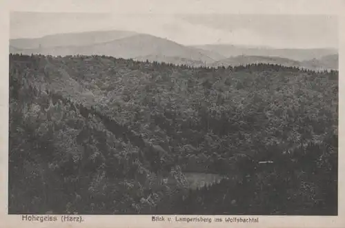 Braunlage - Hohegeiss - Wolfsbachtal v. Lampertsberg - ca. 1955