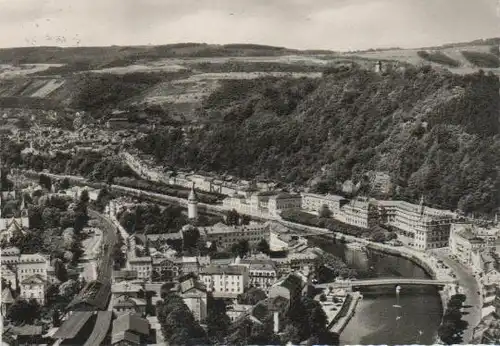 Bad Ems von oben - 1965