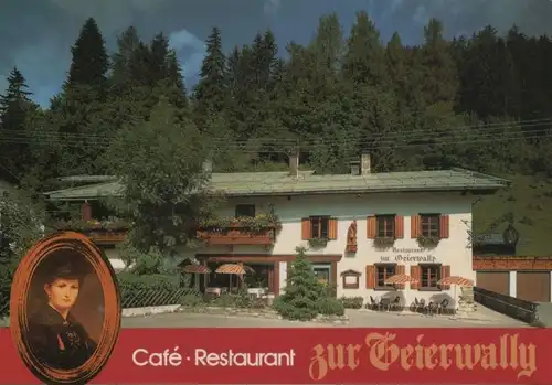 Österreich - Österreich - Elbigenalp - Cafe-Restaurant Zur Geierwally - ca. 1990