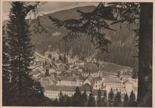 Sankt Blasien - von Süden - ca. 1950