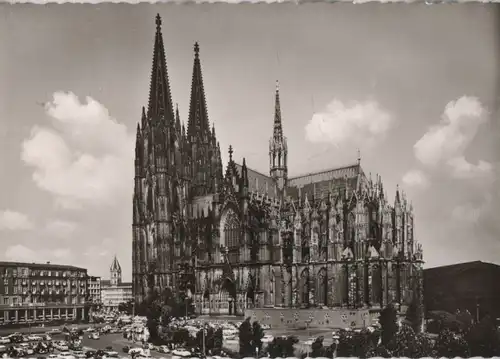 Köln - Dom-Südseite - 1959