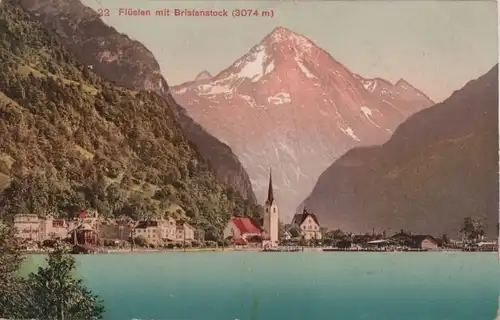 Schweiz - Schweiz - Flüelen - mit Bristenstock - 1909