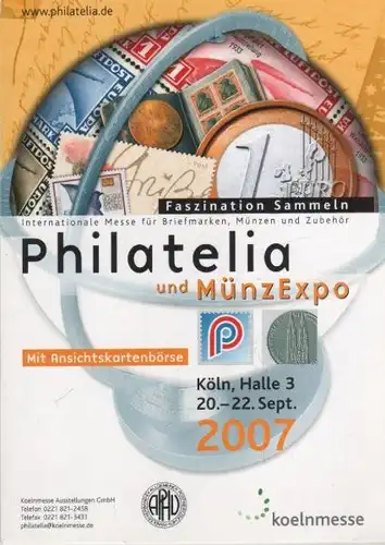 Philatelia 2007 Werbekarte