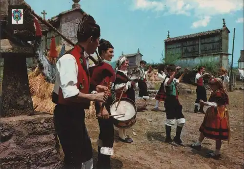 Spanien - Spanien - Galicia _ Galizien - De fiesta en la era - 1983