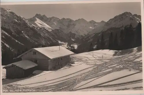 Oberstdorf - Ski-Hütte Hochleite - ca. 1960