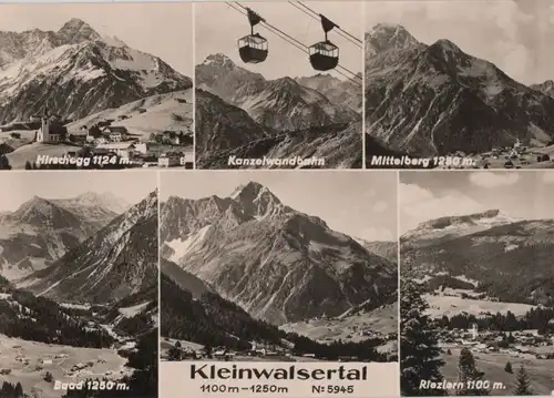 Österreich - Österreich - Kleinwalsertal - mit 6 Bildern - ca. 1960