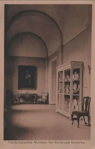 Hamburg - Museum für Kunst und Gewerbe, Porzellangalerie - ca. 1935