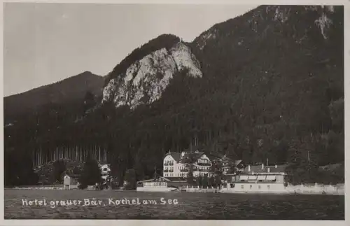 Kochel am See - Hotel grauer Bär - ca. 1950