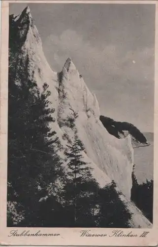 Rügen - Stubbenkammer, Wissower Klinken III - ca. 1940