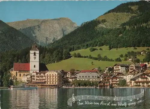 Österreich - Österreich - St. Wolfgang - mit Schafberg - ca. 1975