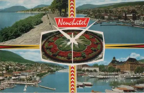 Schweiz - Neuchâtel - Schweiz - fünf Bilder