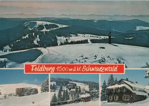 Feldberg / Schwarzwald - Wintersportplatz - ca. 1980