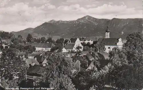 Murnau mit Herzogstand u. Heimgarten - 1957
