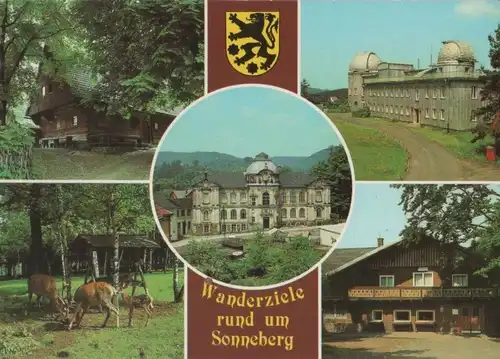 Sonneberg - Wanderziele, u.a. Spielzeugmuseum - 1988