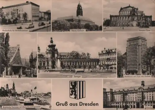 Dresden - u.a. Semper-Oper - 1962