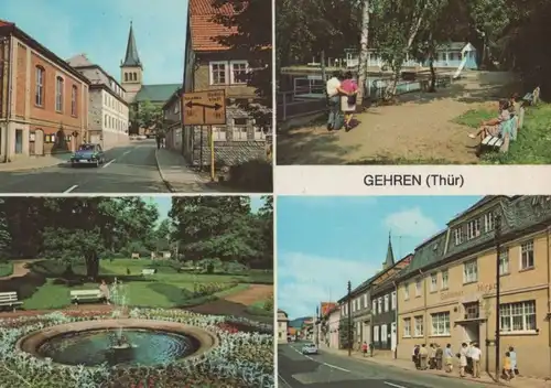 Gehren - u.a. Am Badeteich - 1982