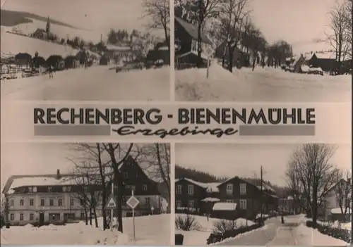 Rechenberg-Bienenmühle - 4 Teilbilder - 1961
