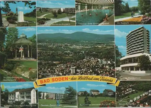 Bad Soden - u.a. Neuer Kurpark - 1976