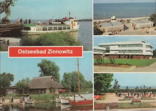 Zinnowitz - u.a. Am Achterwasser - 1981