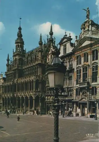 Belgien - Belgien - Brüssel - Bruxelles - Un coin de la Grand Place - ca. 1980