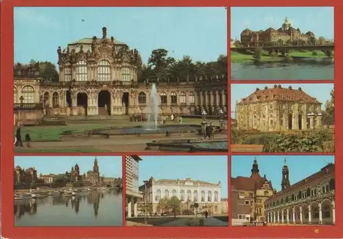 Dresden - u.a. Stallhof des ehem. Schlosses - 1984