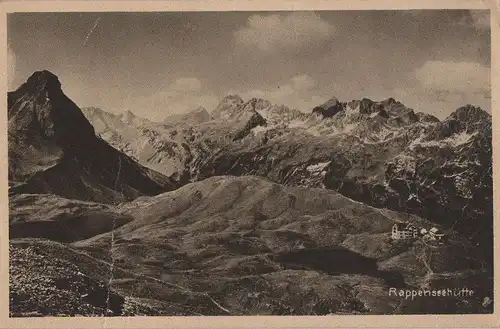 Allgäuer Alpen - Heilbronnerweg, Rappenseehütte - ca. 1950
