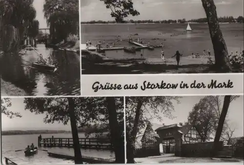 Storkow - u.a. An der Schleuse - 1978