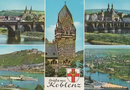 Koblenz - mit 5 Bildern - ca. 1980