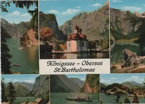 Königssee - Obersee - St. bartholomä - ca. 1980
