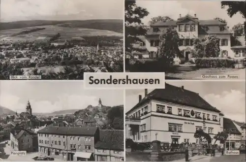 Sondershausen - u.a. Gasthaus zum Possen - 1962